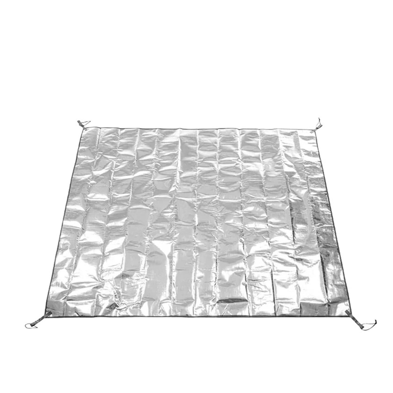 Couverture Pique Nique Tapis de Sol Camping imperméable, Tapis Pique-Nique, Tente, Multifonctionnel, Feuille d'aluminium, barrière Contre l'humidité, extérieur, Portable(M(160X200CM))