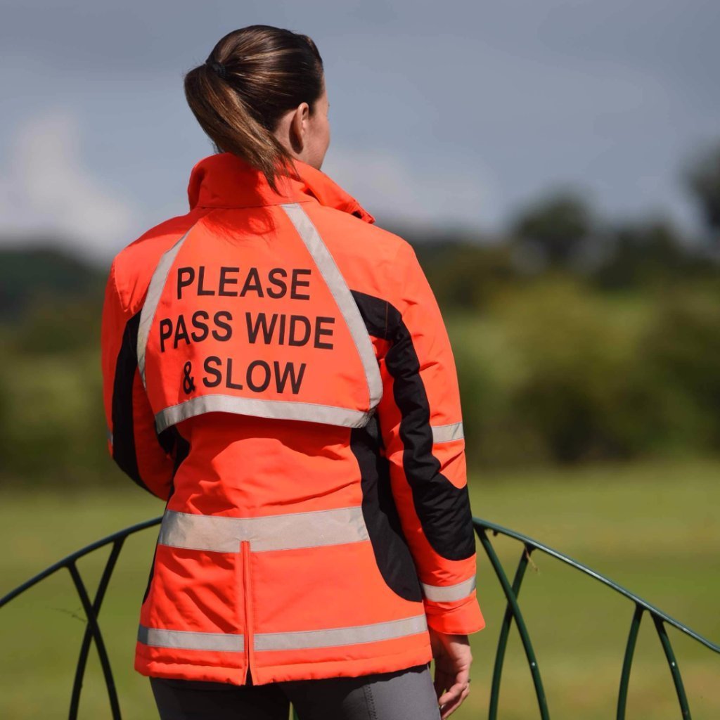 EquisafetyInverno Reflective Jacket X Large Red Orange
