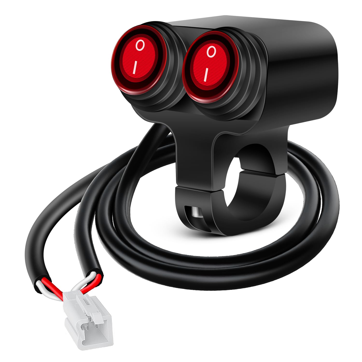 Nilight Motorcycle 7/8" (22mm) Handlebar Dual Control Switch