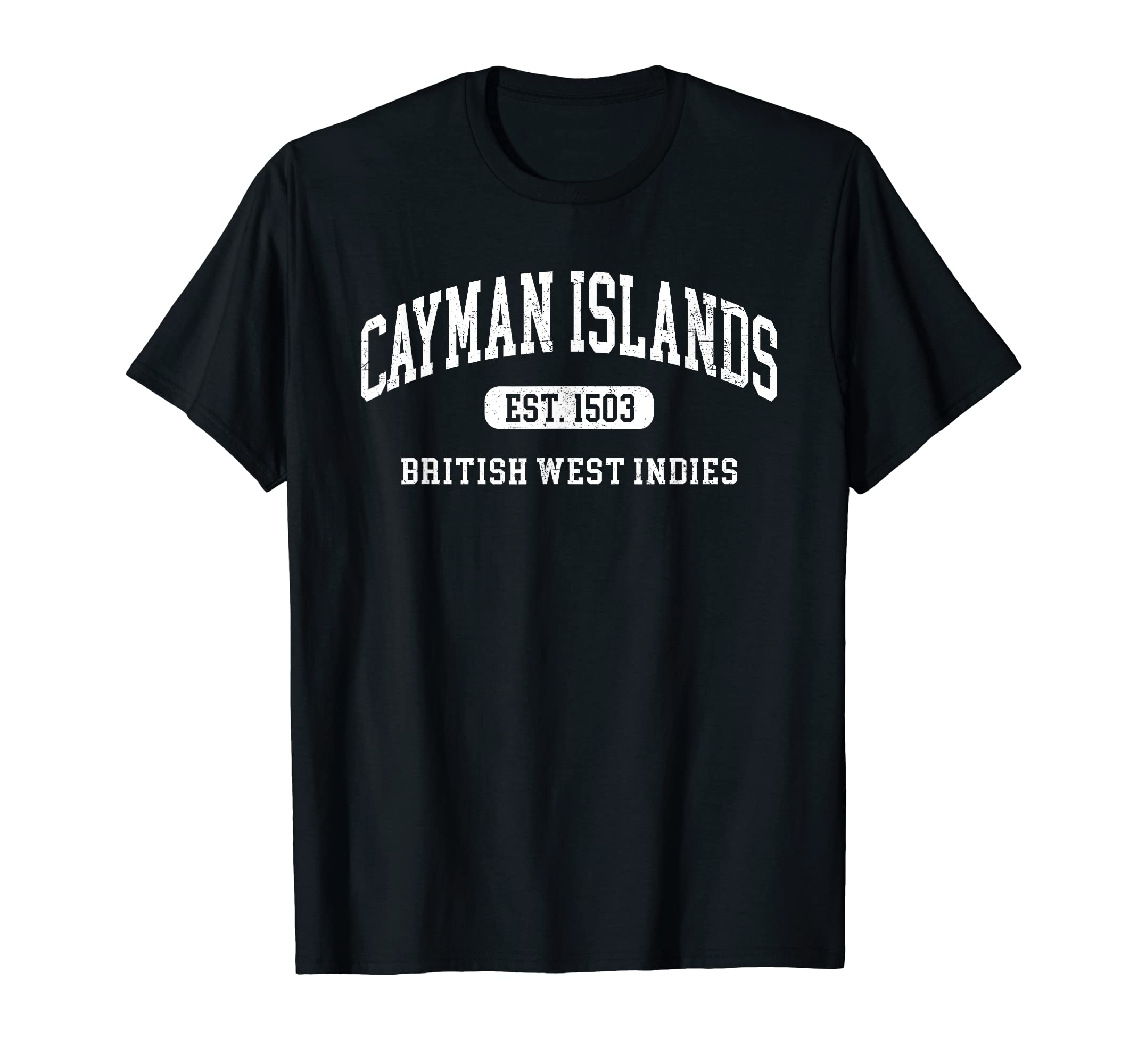Grand Cayman Islands Vacation Souvenir ShirtsRetro Grand Cayman Islands 1503 Vintage Vacation Souvenir T-ShirtOEKO-TEX STANDARD 100