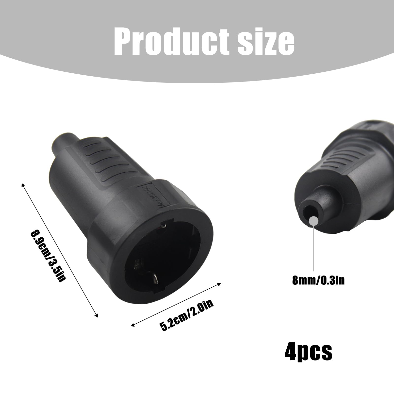 Adattatore Da Spinotto 2,5 Mm A Blocco Terminale 4 Pin - Foto 2