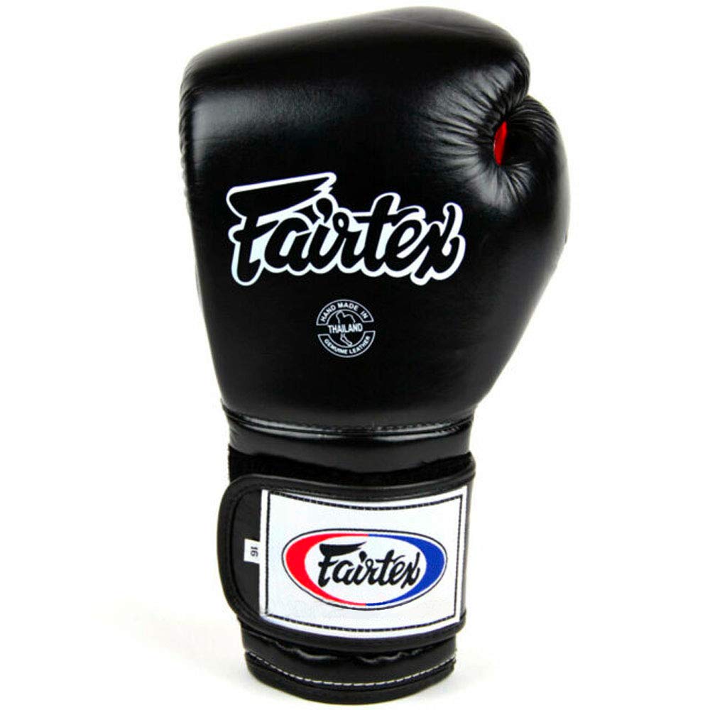 Fairtex Boxhandschuhe, BGV9, Mexican Style, schwarz-rot