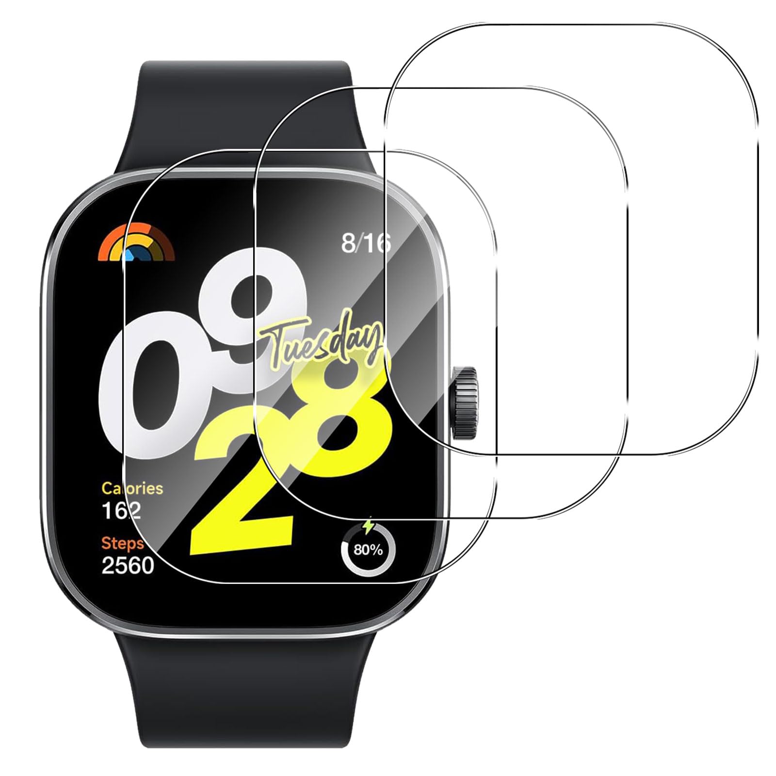 Slabo 4 Pellicole Protettive Per Display Polar Vantage M - Crystal Clear, Anti-Graffio E Anti-Impronta (Made In Germany) - 3
