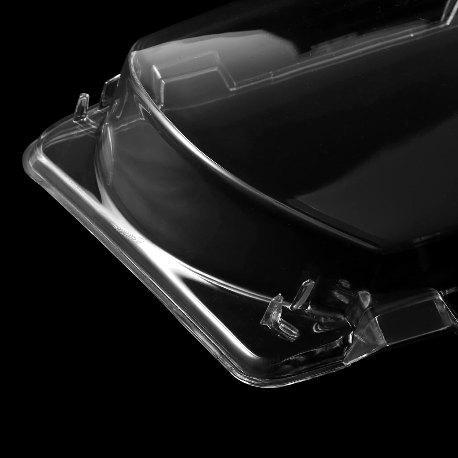 X AUTOHAUX 1 Pair Left Right Car Front Headlight Headlamp Lens Cover PC Shell for BMW 4 Door 63126924045 63126924046