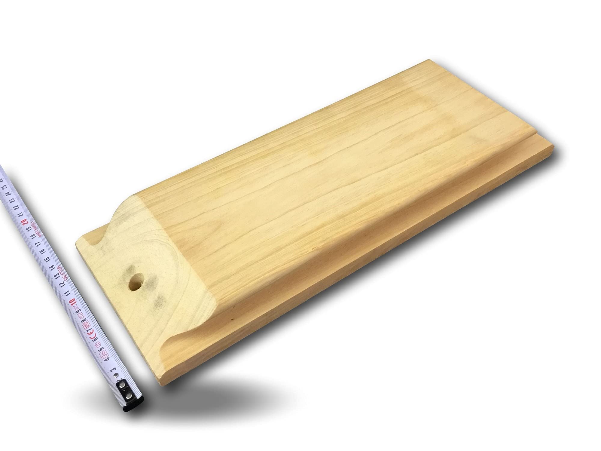 Batte de carreleur en bois massif | Dimension 40 * 15 | Pour petites et moyennes superficies | Permet de niveler la céramique lors de la pose | Répartir la colle sous le carrelage | Kibros BATCARR4
