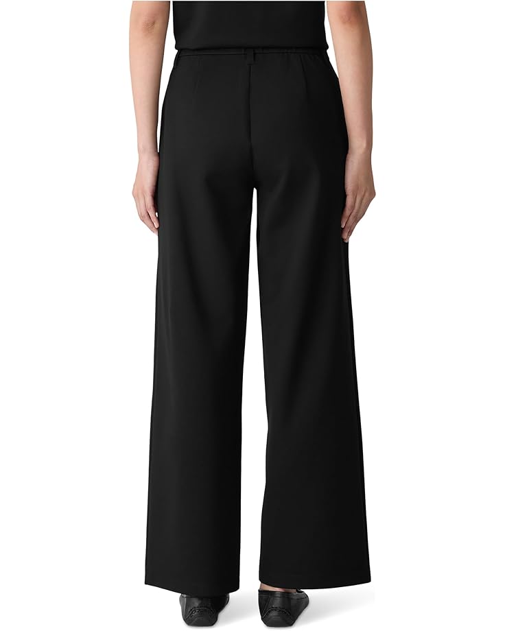 Eileen Fisher Washable Flex Ponte Wide Full Length Trouser - #2 of 2
