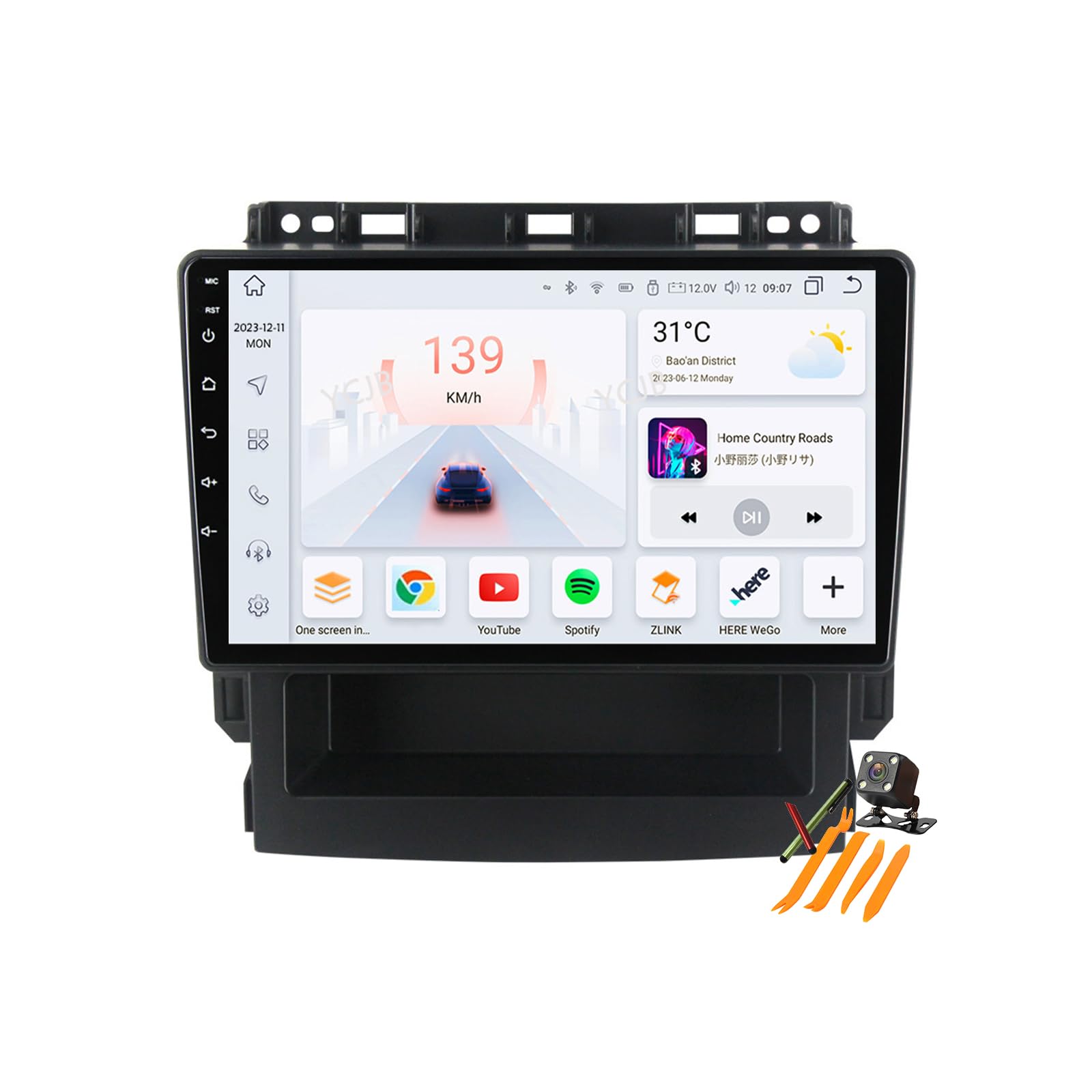 Reproductor multimedia 2 Din Android 13 para Forester con WiFi y Bluetooth 8