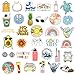 35 Pcs VSCO Vinyl Cute Stickers for Hydro Flask, Water Bottle Stickers and Laptop Girl Stickers - Suitable for Kids, Teen Girls, Teens, Women(Big Size)