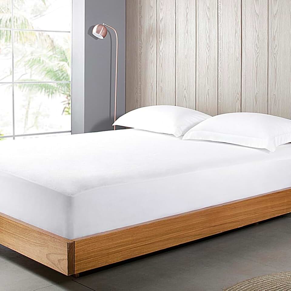 Buddemeyer Protetor de Colchão Queen Coleção Maison II Branco