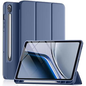Vobafe Case for Samsung Galaxy Tab S10 Lite/Tab S10 FE/S9 FE/S9 | Slim and Soft TPU Case with S Pen Holder, Auto Sleep/Wake, 