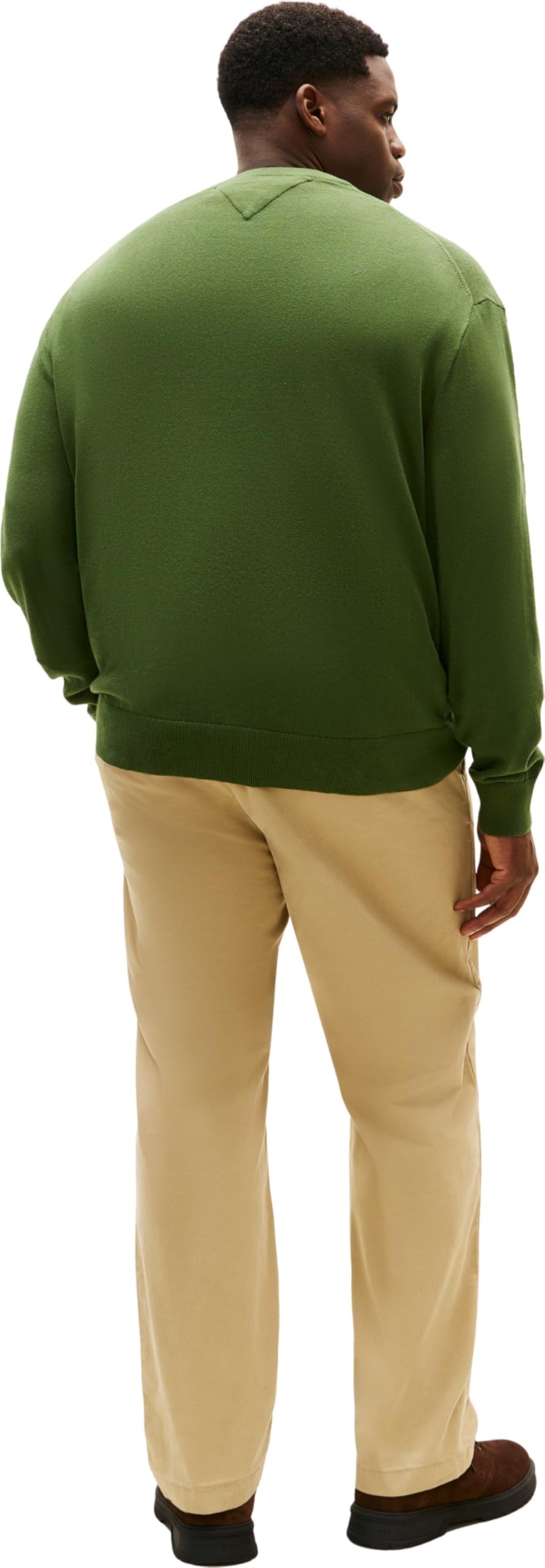 Tommy Hilfiger BT-Essential Cotton V Neck-b Mw0mw43012 Suéter pulóver Hombre (Pack de 1)