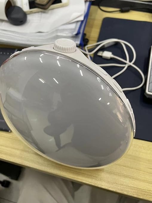 JALL Wake Up Light Sunrise Alarm Clock for Kids, Heavy