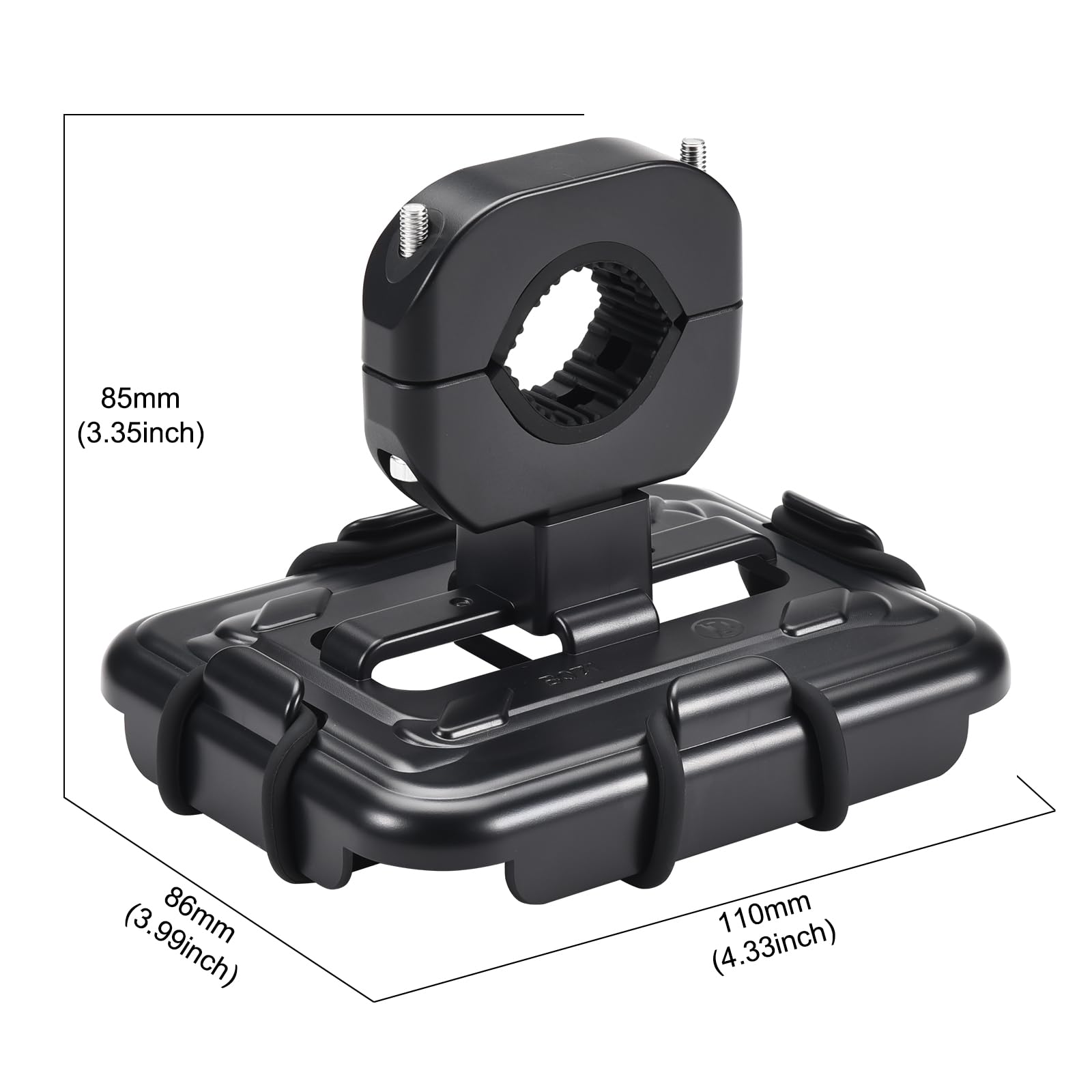 Supporto da bicicletta per JBL GO 5, Portatile Altoparlante Regolabile Staffa, per Bicicletta Manubrio/Adattatore Tubo