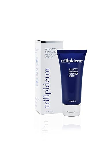 Trilipiderm Crema de retención de humedad para todo el cuerpo hidratación ligera a base de plantas para cuerpo y cara, espuma de prado, reemplazo de