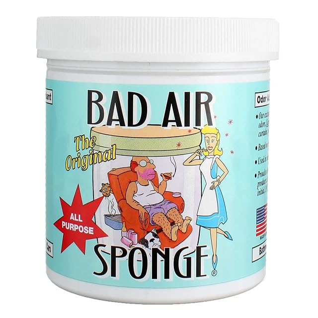 Bad Air Sponge Air Odor Absorbent, 14 ounce, by Bad Air Sponge