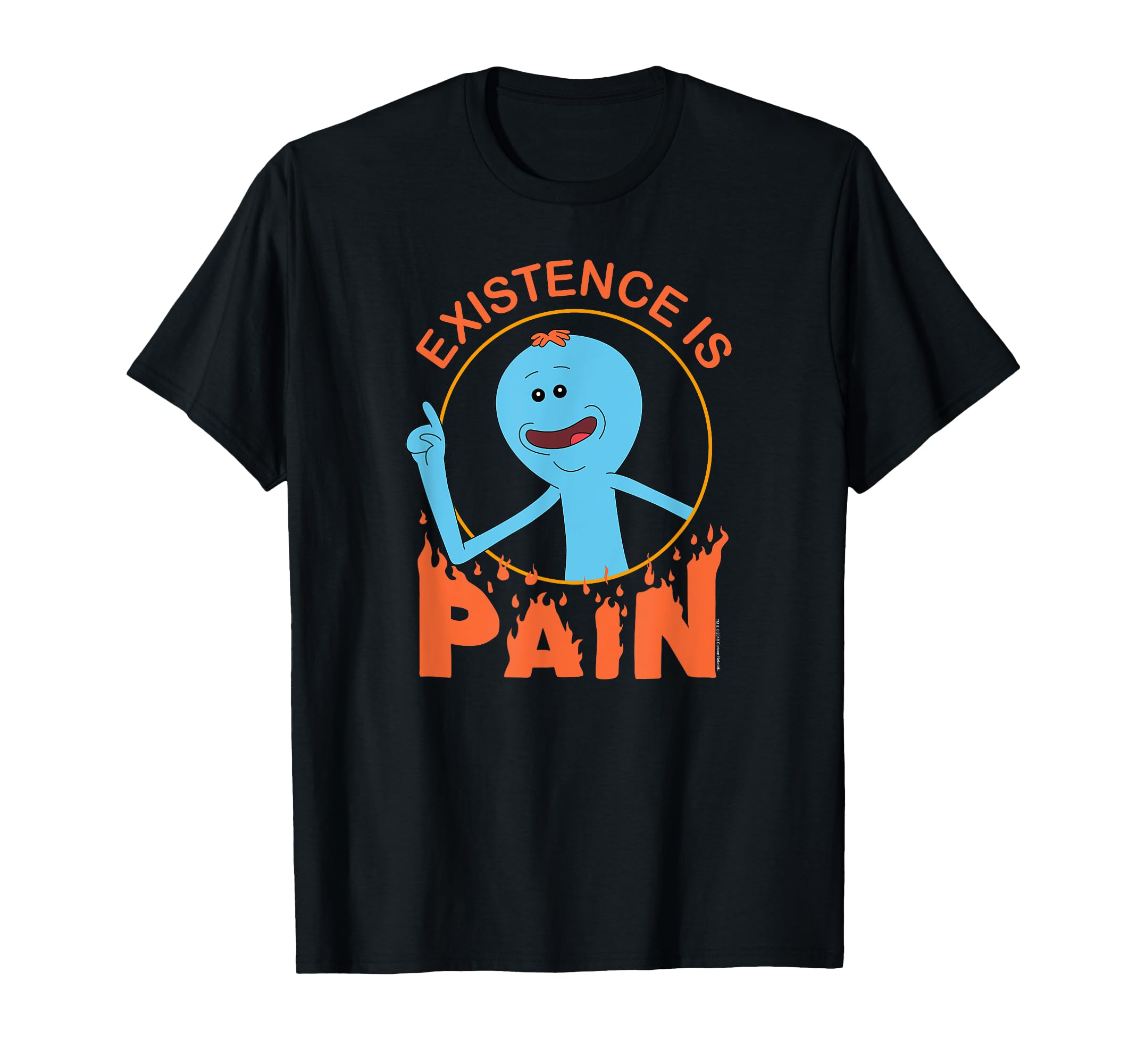 Rick and Morty Existence is PAIN,Short Sleeve T-Shirt