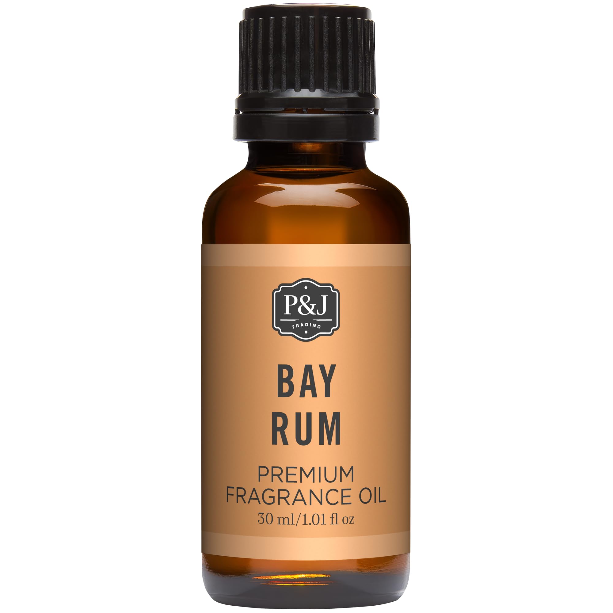 P&amp;J Trading Fragrance Oil | Bay Rum Oil 30ml - Candle Scents for Candle Making, Freshie Scents, Soap Making Supplies, Diffuser Oil Scents