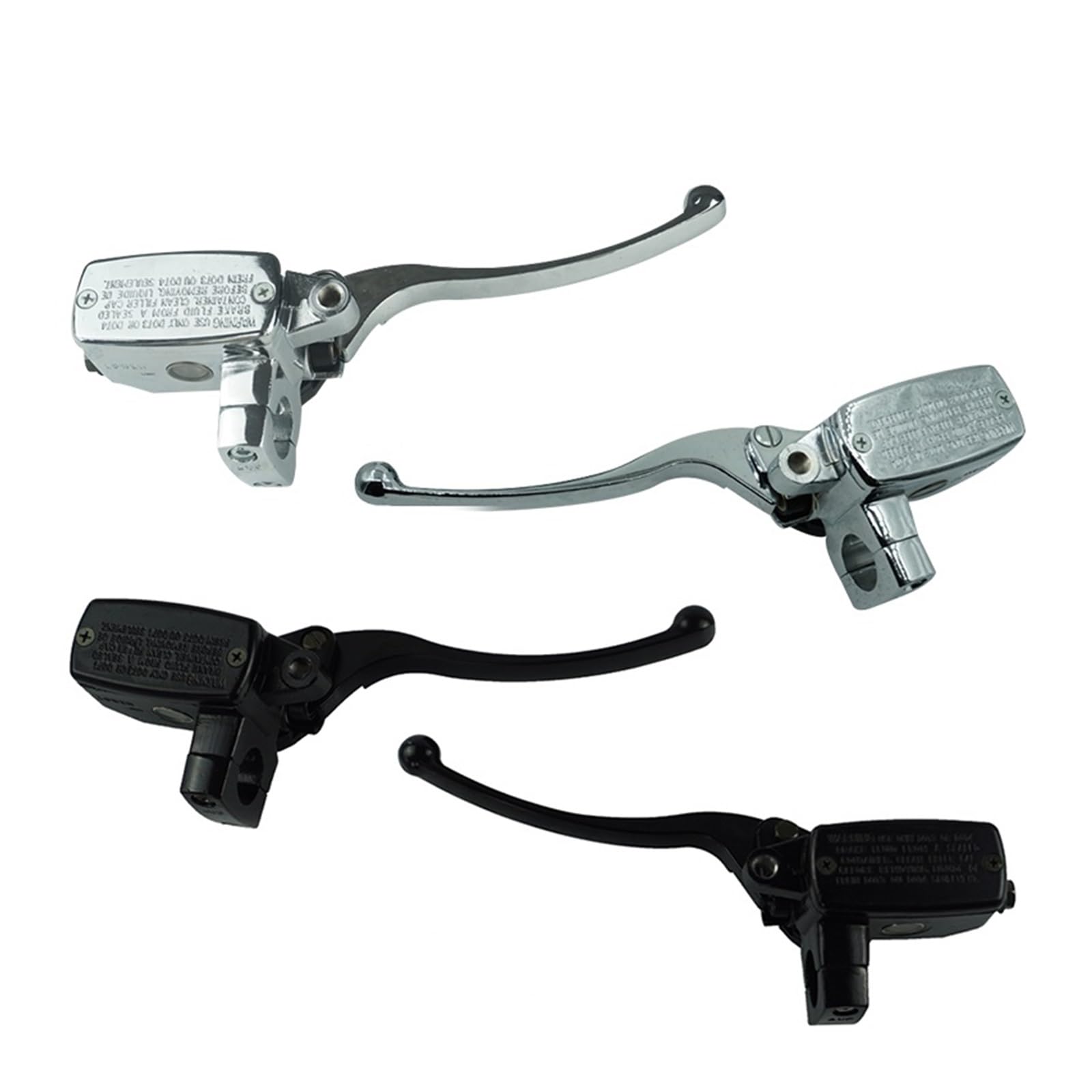 Coppia Pompa Freno Moto Honda Shadow/Magna/Steed - Leva In Lega Alluminio, Diametro 25mm - Foto 4