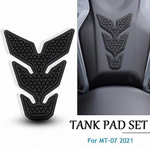 Miniatura 2 de Fuel Tank Sticker Decal for Y&AMAHA MT07 MT 07 MT-07 Side Fuel Tank Pad Tank Pads Protector Stickers Decal Knee Grip Traction Pad 2021 (Color AB)