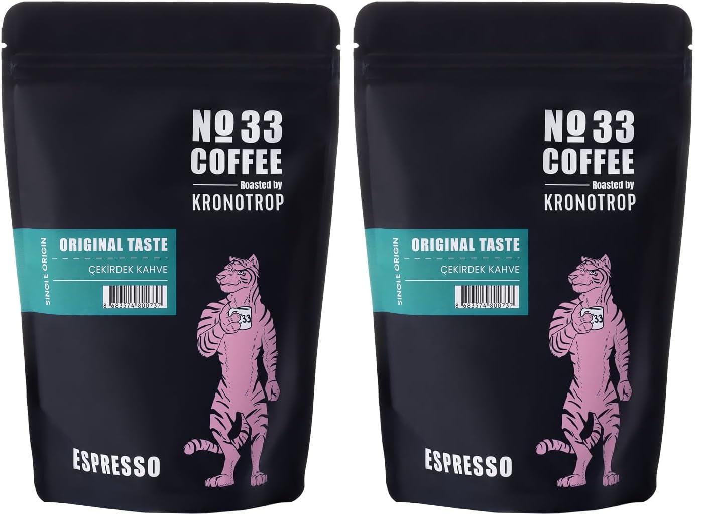 No:33 Espresso 250 G Çekirdek (2 paketi)