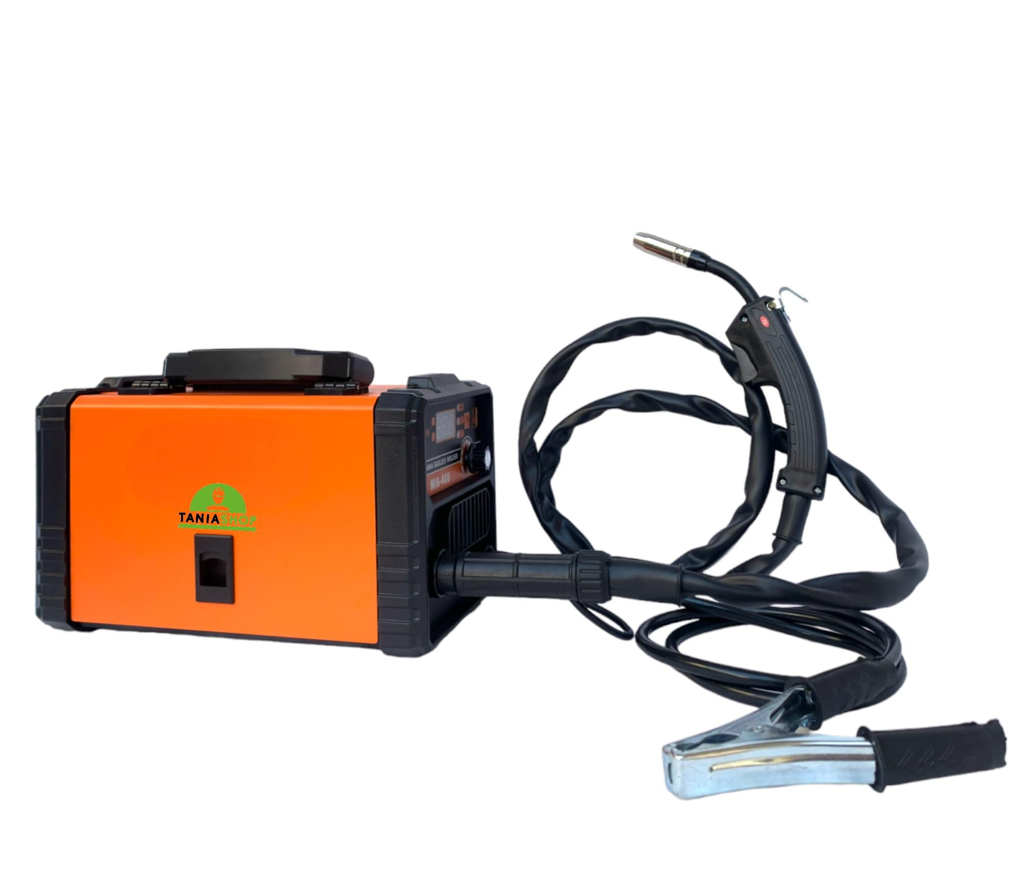 Saldatrice Multifunzione Filo Continuo MIG No GAS + MMA Elettrodo 600 Ampere per Fabbro Display Digitale Portatile Saldatura MIG MMA IGBT inverter include Maschera, Torcia e Bobina di Filo Animato