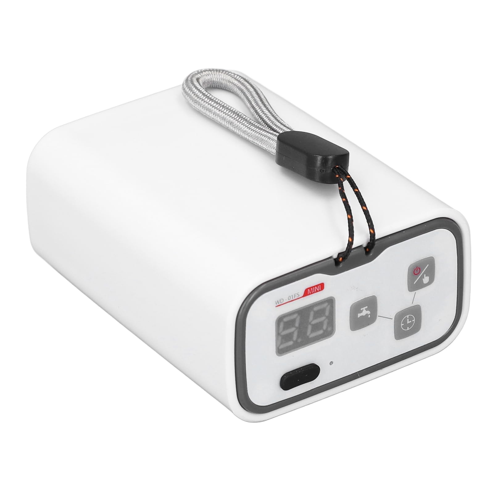 Timer per Irrigazione, Pompa dell'acqua Incorporata, Batteria a Lunga Durata, di Irrigazione Automatico con 6 Gocciolatori, Digitale Programmabile per Piante da Giardino da Interno Ed Esterno