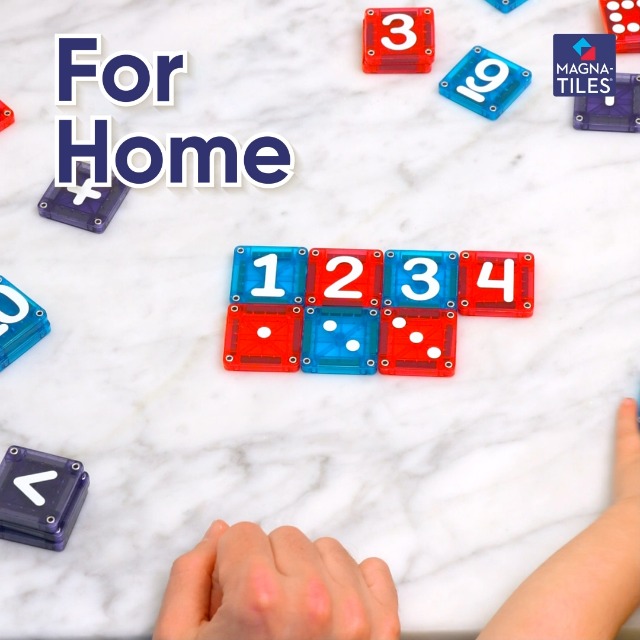 Amazon.com: MAGNA-TILES microMAGS Learn Numbers 56-Piece Magnetic