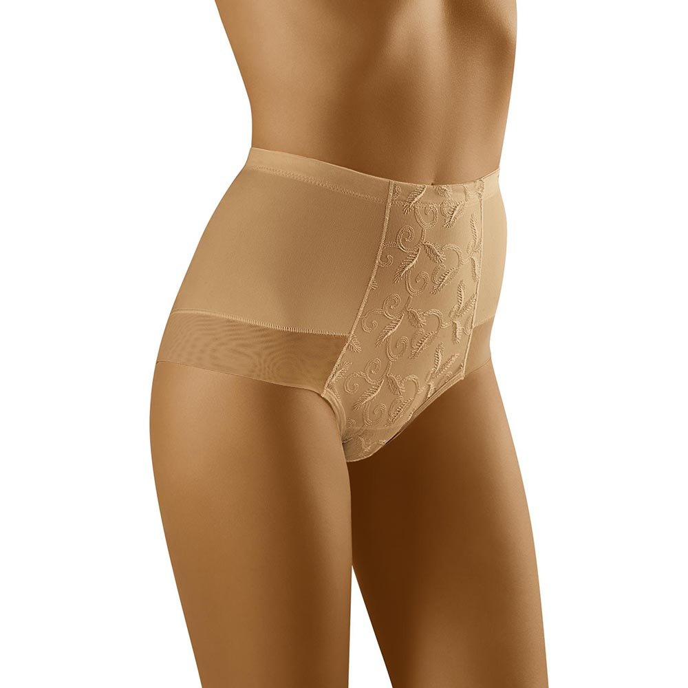 Wolbar Womens Hipster Briefs WB181, Beige,L