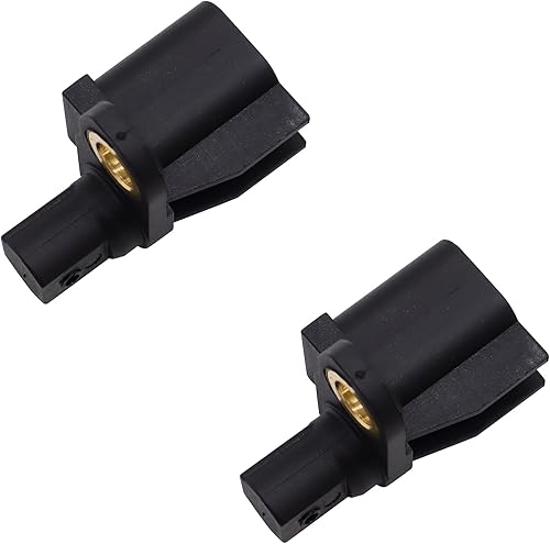 HiSport Sensor de velocidad de rueda ABS ubicación trasera derecha e izquierda, compatible con modelos seleccionados de FordLincolnMazdaVolvo,
