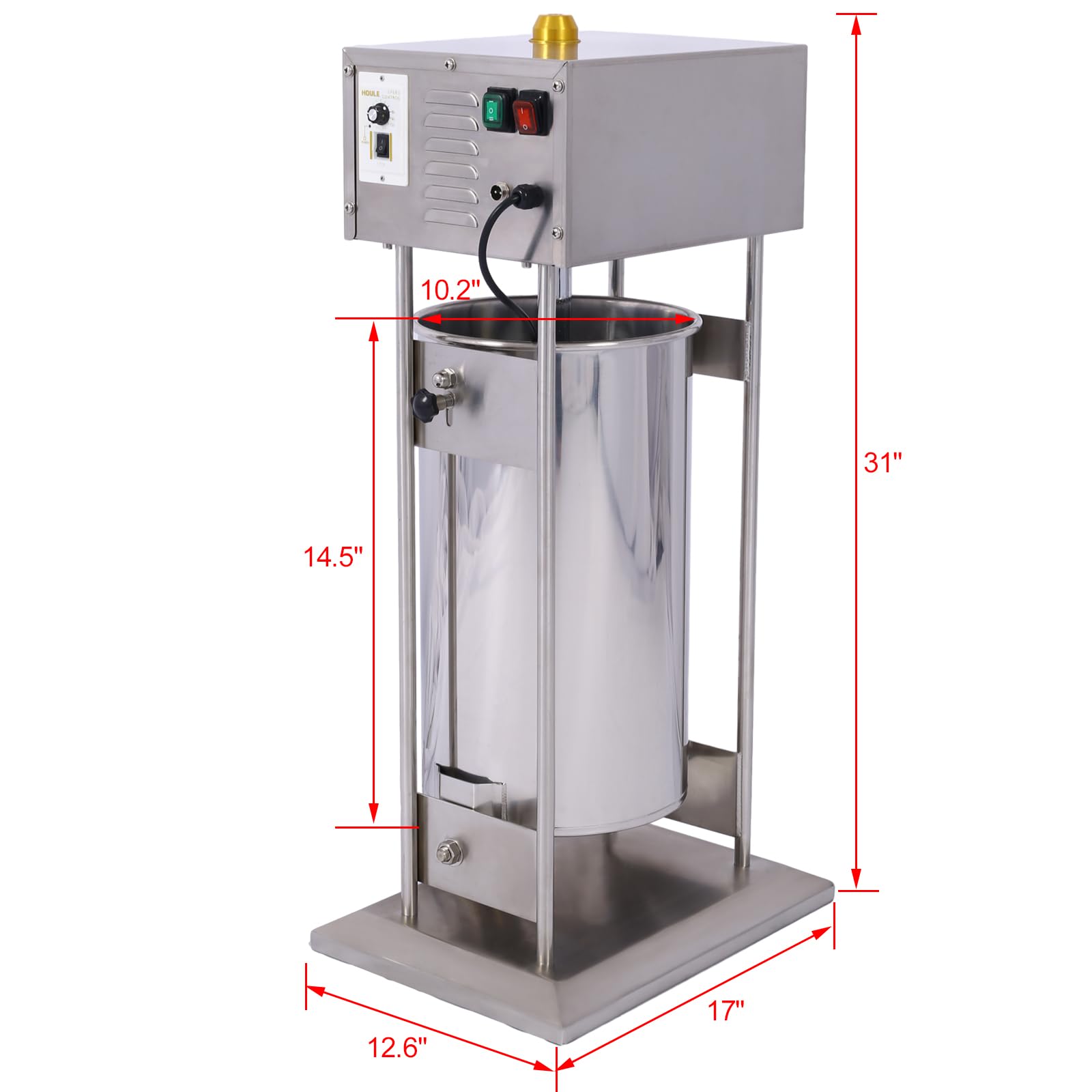 GELANGS Meat Grinder Accessory Kit - Compatible with Electric Grinders & Vegetable Choppers | Includes Grinding Head, Tray, Stainless Steel Blades For Electric Meat Grinder