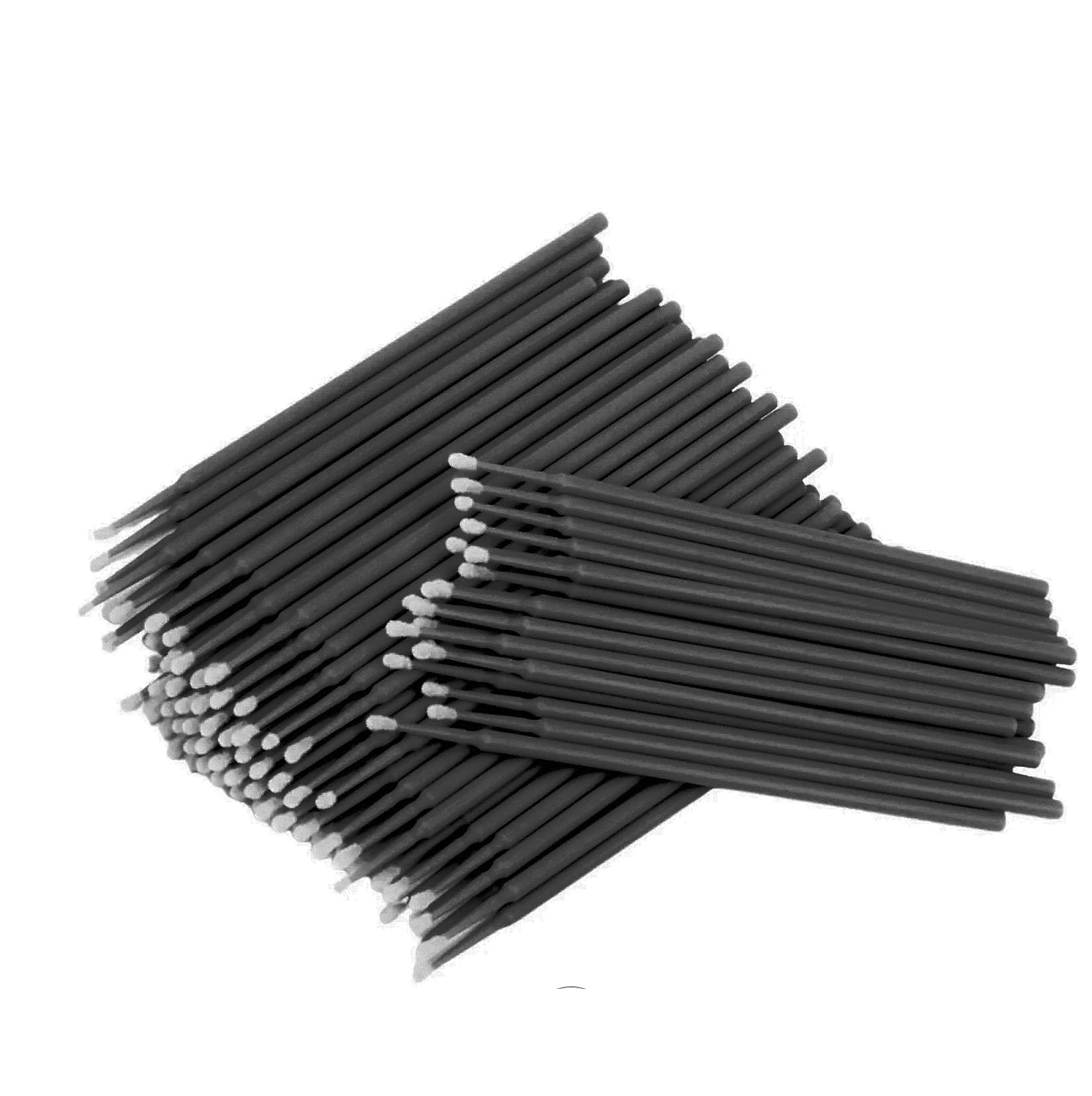LA MIERE 400Pcs Bendable Dental Microbrush Applicator, Disposable Micro Brushes International Cylinder 1mm Black, Refill PK