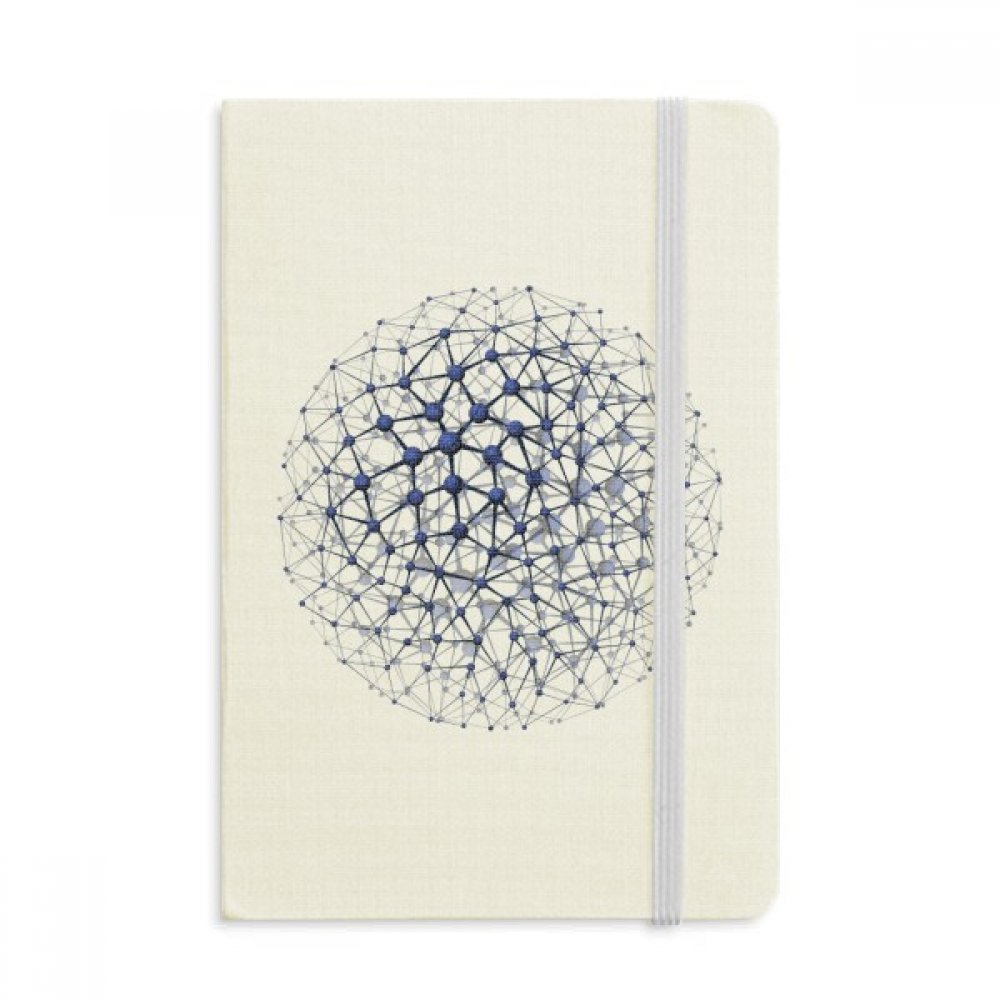 Structure atomique carnet A5 à couverture rigide journal de physique multicolore - 5