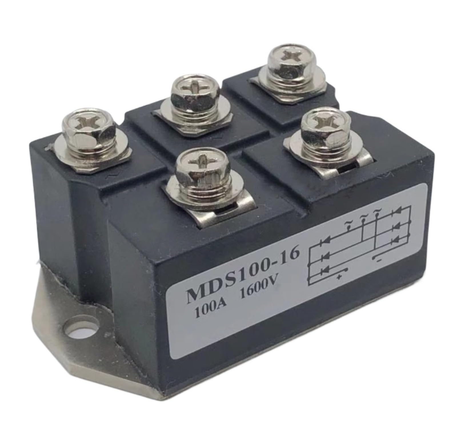 Cxdfrser One Color Mds100-16 Mds150-16 Mds200-16 Rectifier Diode Bridge Module(Mds150-16)