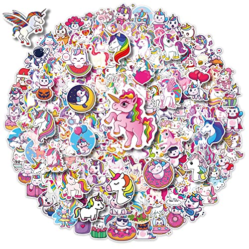 LIFEBE 200 PCS Unicorn Stickers, Cute Rainbow Unicorn Vinyl Decals for Laptop Water Bottle Bumper Bike Skateboard, Nice Gift for Girls Kids LIFEBE 200 PCS Unicorn Stickers, Cute Rainbow Unicorn Vinyl Decals for Laptop Water Bottle Bumper Bike Skateboard, Nice Gift for Girls Kids
