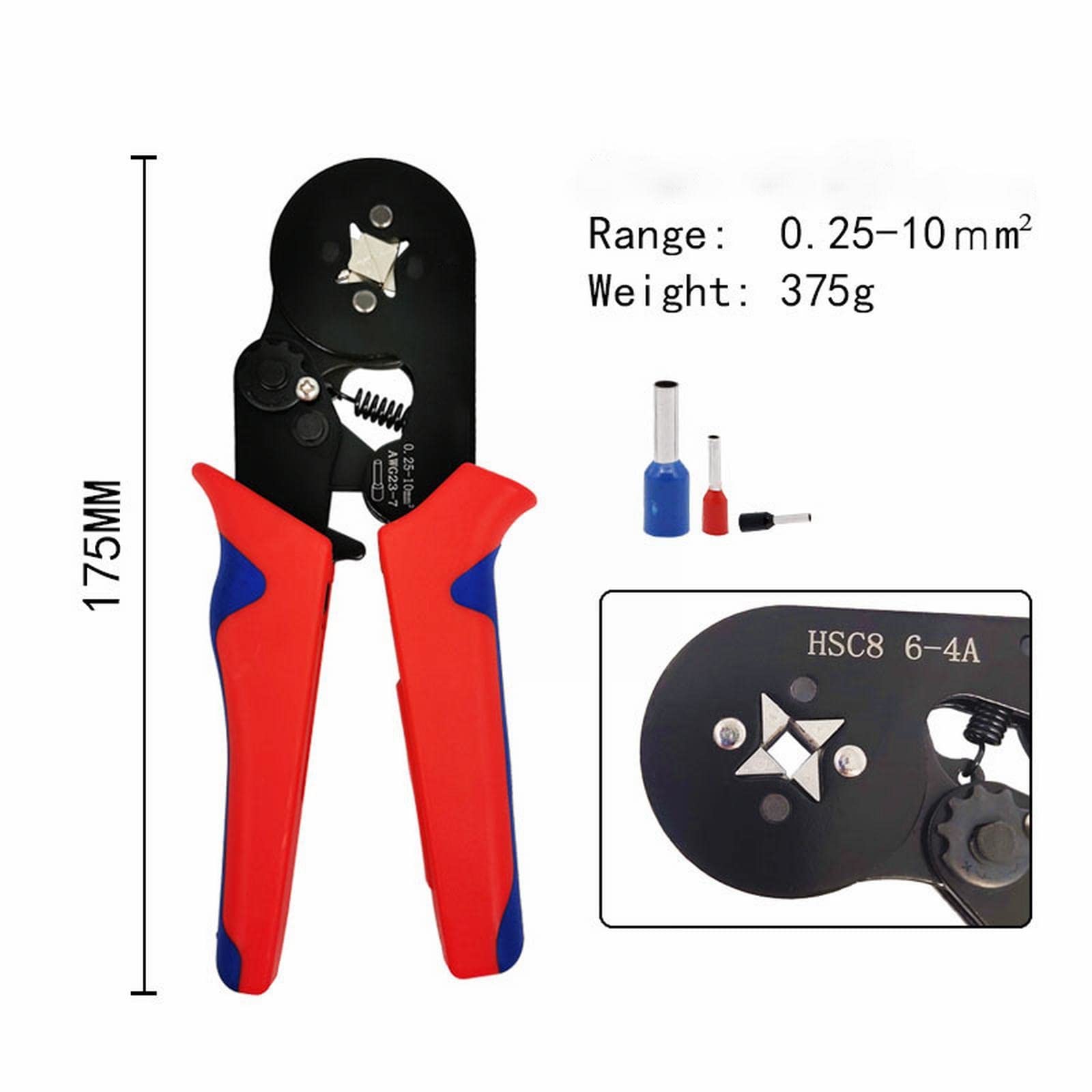JINGYAN Alicates universales Terminal Crimping Tools Mini Electrical Pliers