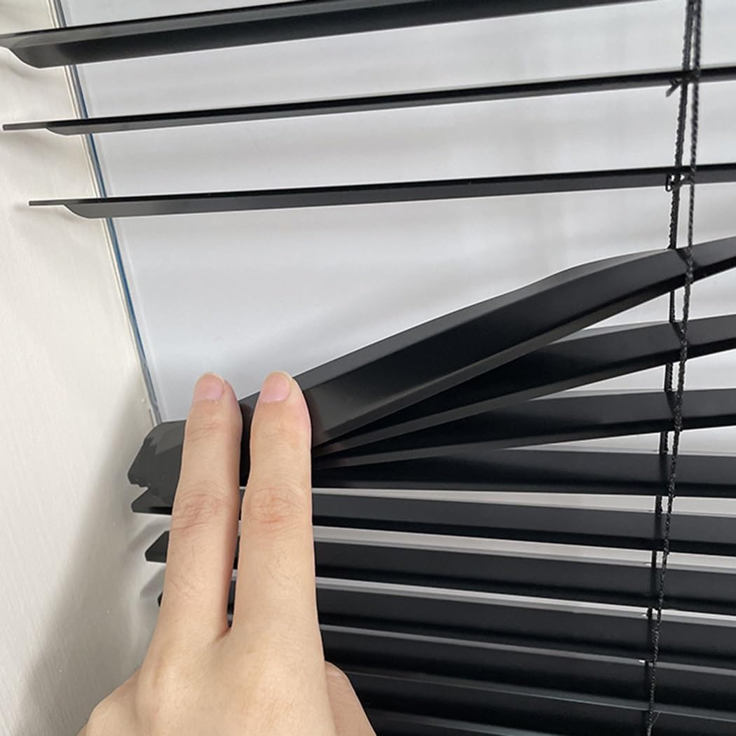 25.0mm Oscurante Tenda Veneziane Da Interno 35cm 50cm 88cm 105cm 130cm Veneziana In Alluminio Per Finestre Verandato Soggiorno Bagno