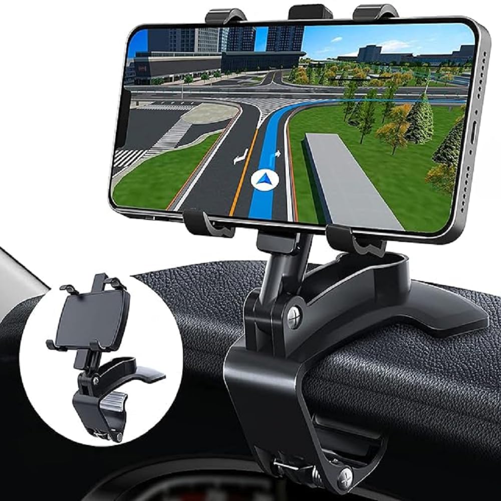 AUTO PILOT 360 Rotatable and Retractable Car Phone Holder Multifunctional Car Dashboard Phone Holder, 360 Degree Rotatable Phone Mount, for All Mobile Phones (Black) (B0DFM7DCKR) Amazon Price History, Amazon Price Tracker