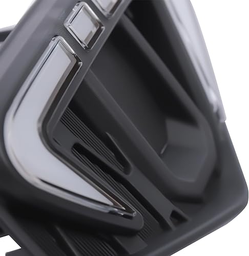 Miniatura 5 de Para 2021 2022Nissan Navara NP300 LED DRL luces de circulación diurna con luz antiniebla de señal de giro 1 par izquierdo+carcasa negra derecha