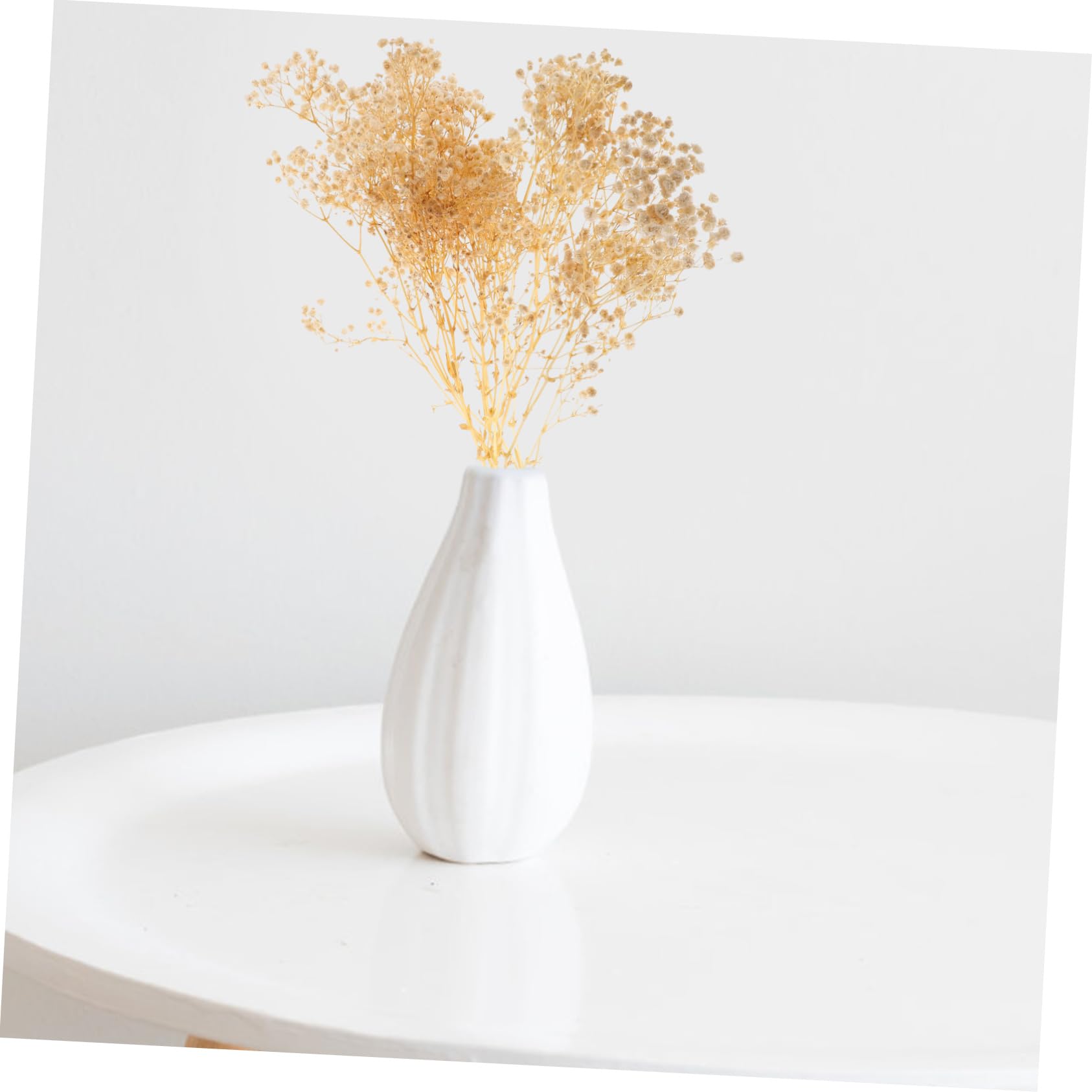 4 Pièces 1 Gypsophile Fleur éternelle Bouquet de Fleurs séchées décoration de Mariage Garden Party décoration de la Maison Bouquet ( 44 cm 40 g Un Bouquet) Marguerite ABOOFAN