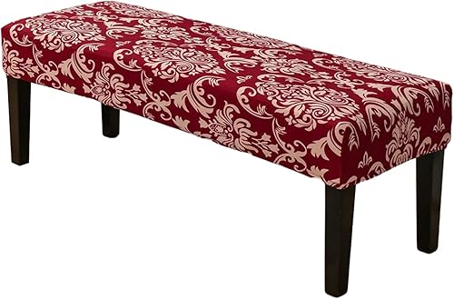 Eco-Ancheng Funda para silla de comedor, funda extraíble para silla de comedor, fundas elásticas para asiento de banco, protector de muebles para