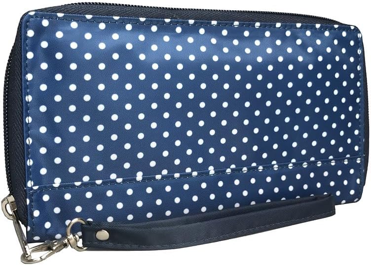 Big Skinny Women's Panther Clutch Slim Wallet, Holds Up to 40 Cards