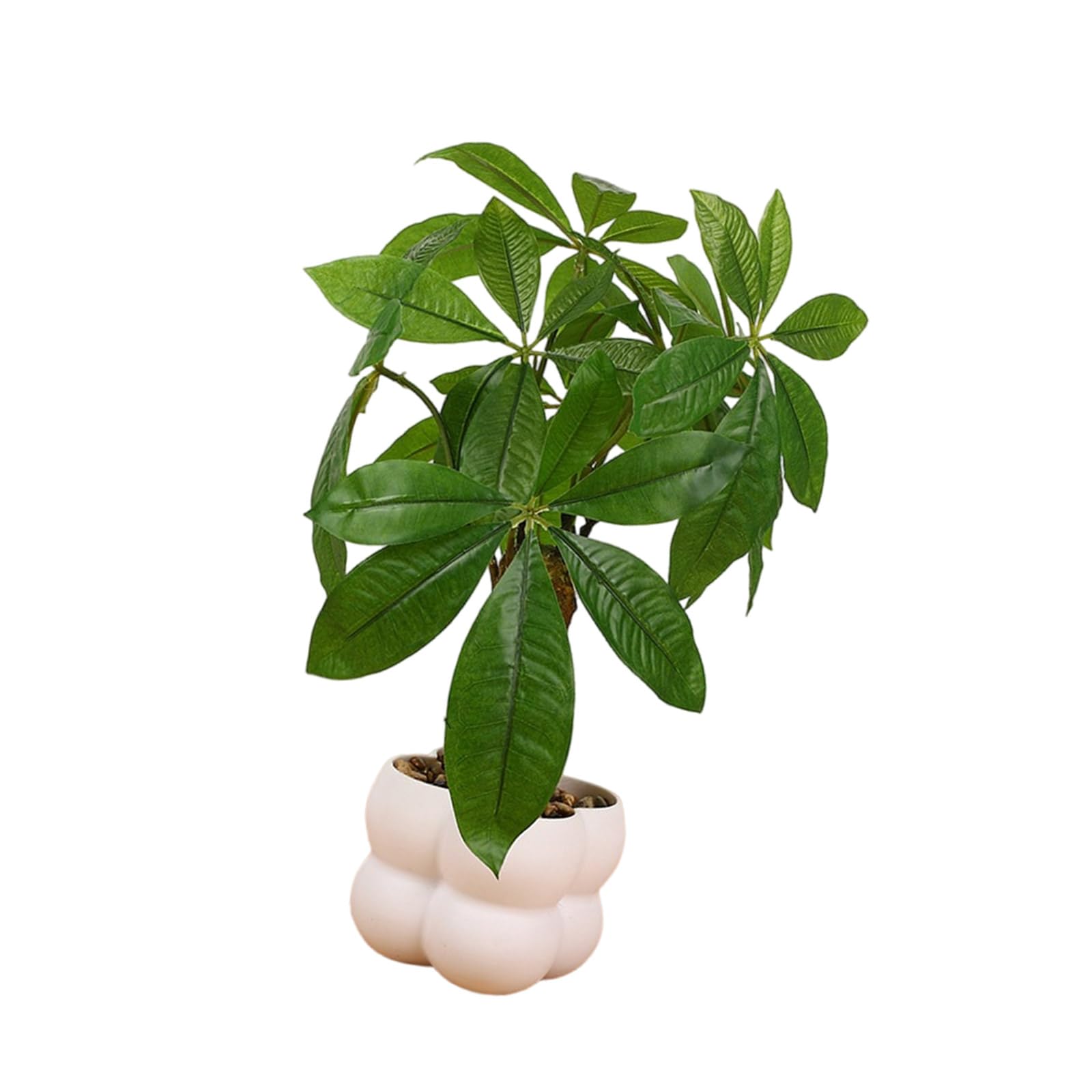 Plante d'argent artificielle haut de gamme arbre réaliste décoration salon