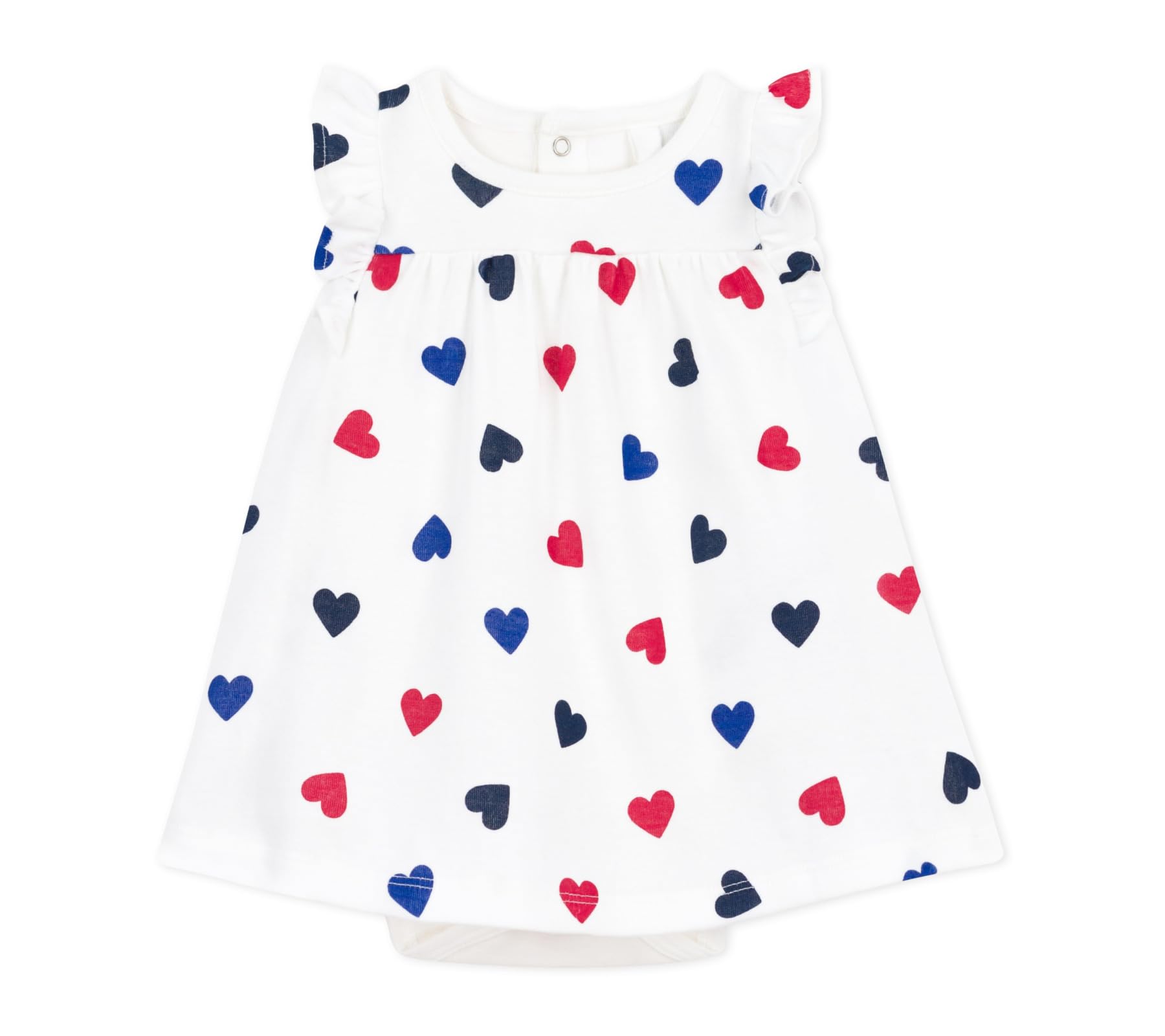 Petit Bateau Robe sans Manches et Body Bébé Fille