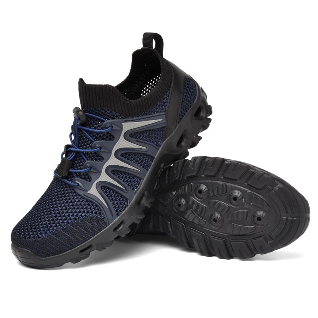 Rojeam Scarpe da Acqua Donna Uomo Scarpe da Immersione Antiscivolo | per Nuoto, Surf, Paddle, Escursionismo