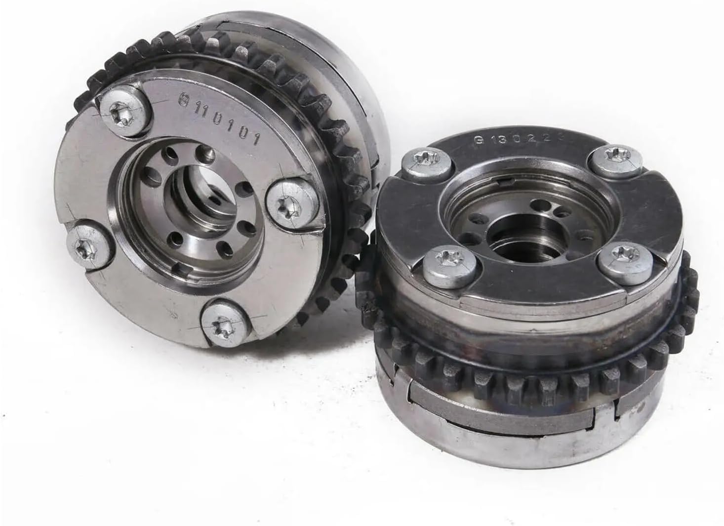 A2780505100 A2780505200 2pcs Timing Chain Sprocket Camshaft Adjusters Compatible With Mercedes-Benz GLE 63 AMG E 550 CLS 550 A278 050 3700