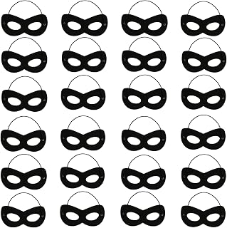 24 Packs Superhero Masks for Kids Superhero Eye Masks Party Favors Cosplay Halloween Masks Birthday Party Masks Costume Party Supplies