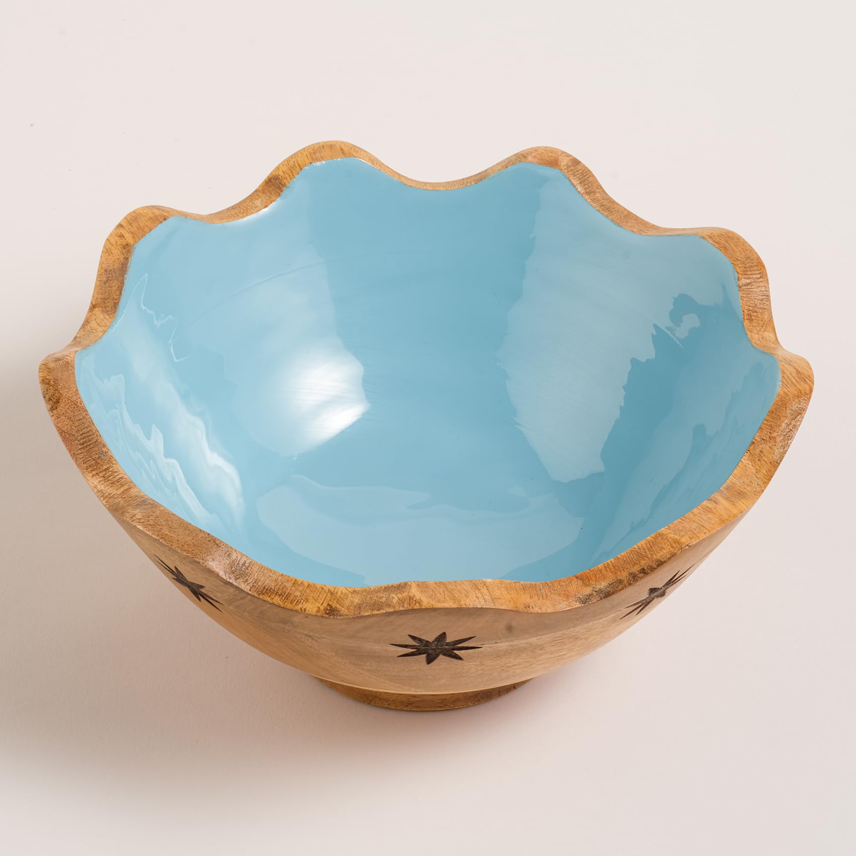 Lakrı Mango Ağacı Kase 25x25x11 Cm
