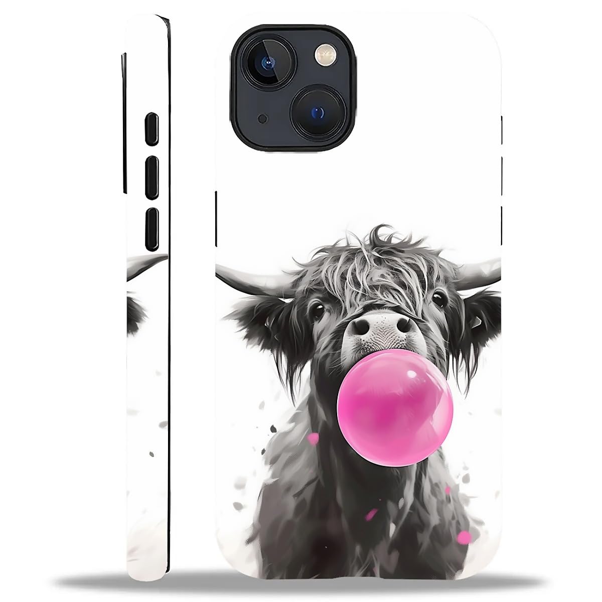 Coque iPhone 14 Plus rigide silicone antichoc protection double couche - 8