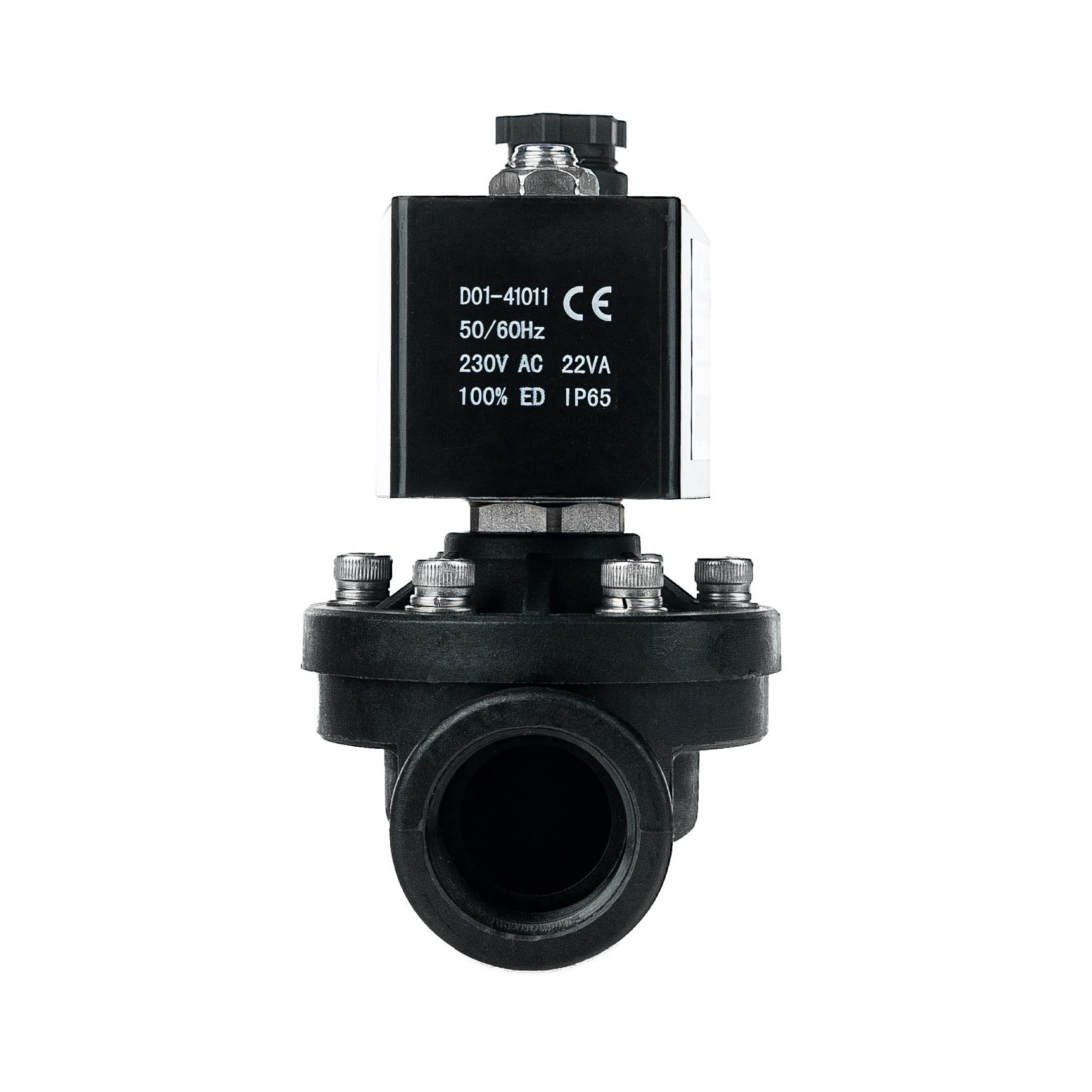 FSA Magnetventil Kunststoff PA6 3/4" 230V AC 0-6 bar NBR stromlos geschlossen
