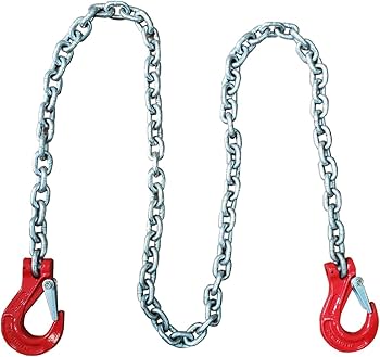 Amazon.co.jp: チェーンスリング 1本吊り 両端アイフック付 吊り具